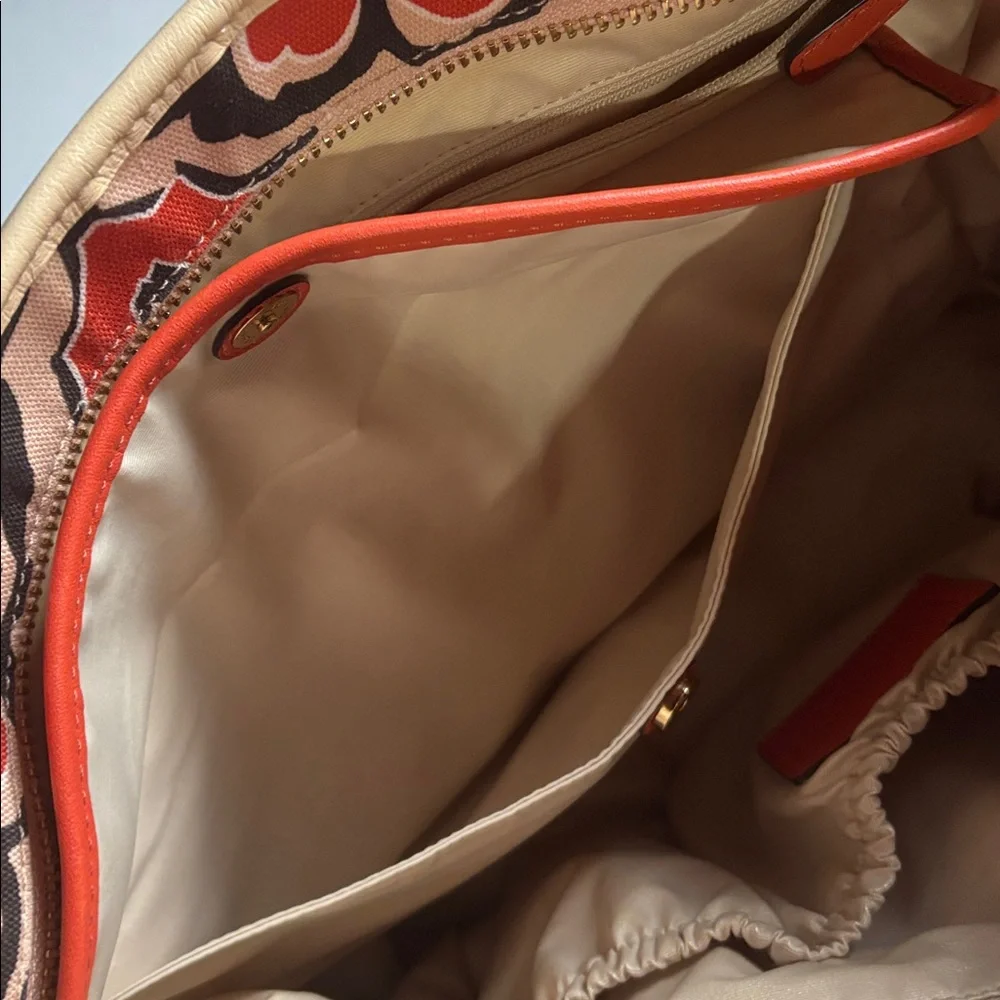 Floral Patterned Tote Bag